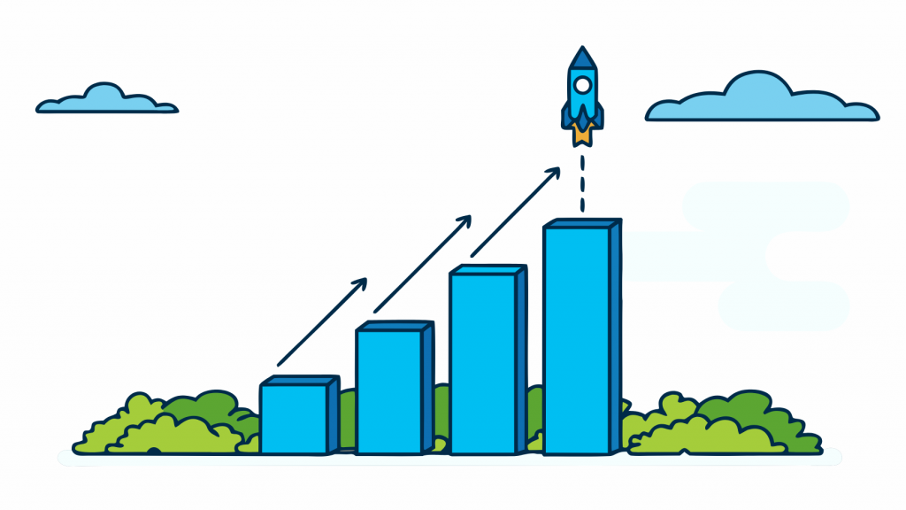 Abstrakte Visualisierung von wie ramp zur 5. sichtbarsten fintech-marke in ai-suche wurde (case study) mit lilafarbenen und blauen geometrischen Mustern, die KI-gestützte Such-Optimierungskonzepte darstellen